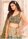 Angelic Faux Georgette Cut Dana Designer Lehenga Choli - 2